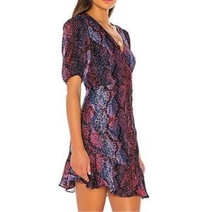 Parker Soliana Rouched Mini Dress